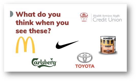 Various logos including McDonalds, Nike and Toyota